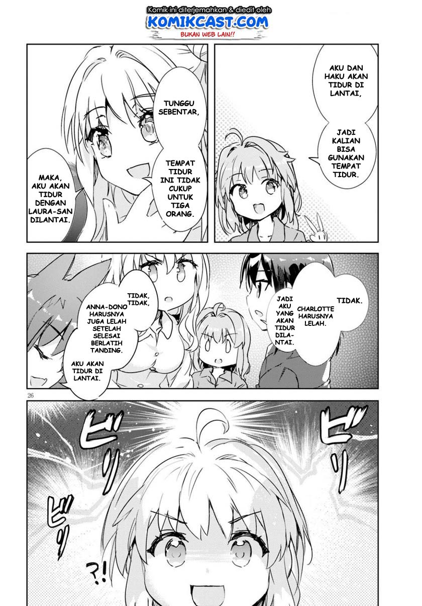 Kenshi wo Mezashite Nyuugaku shita no ni Mahou Tekisei 9999 nan desu kedo!? chapter 38